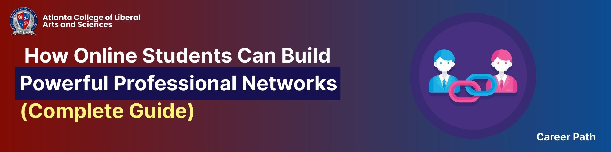 Building a Professional Network as an Online Student guide